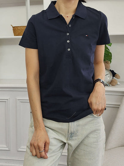 타미힐피거 여성 스트레치 카라티(3C)